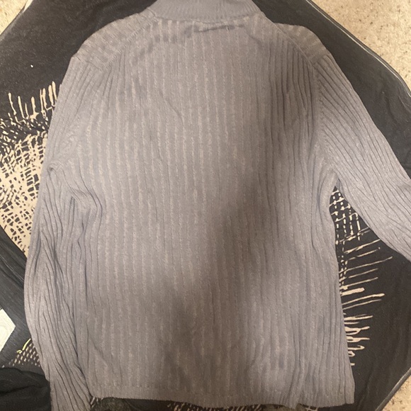 Perry Ellis Zip up cable knit - Picture 4 of 4